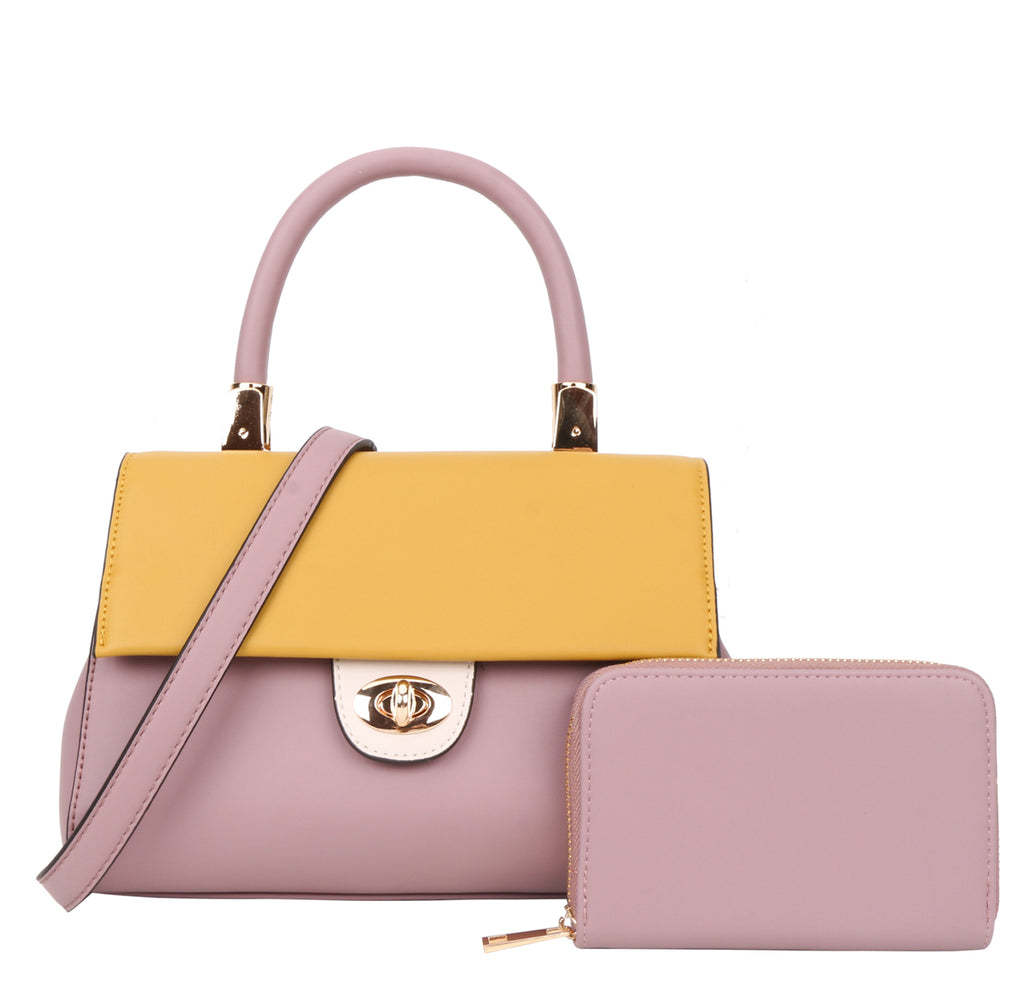 Zenobia (Light Purple & Mustard)