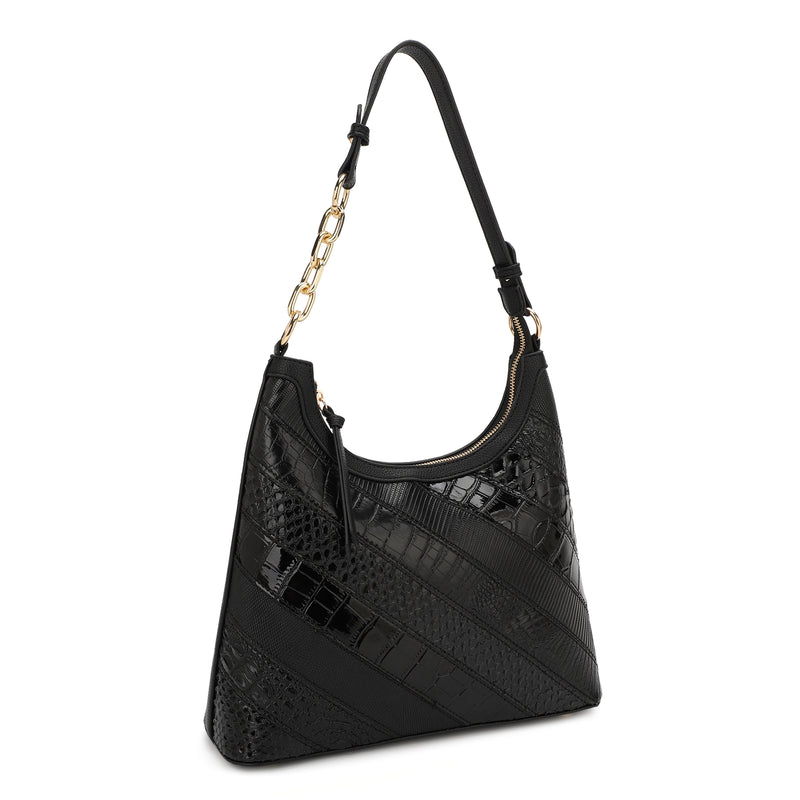 Lizzy Shoulder Bag (Black)