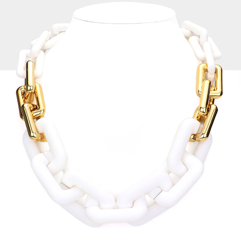 Nessa (White) NECKLACE ONLY