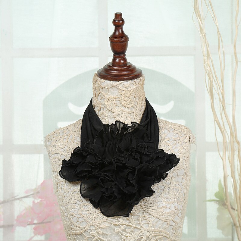 Saddie Neckerchief Scarf (Black)