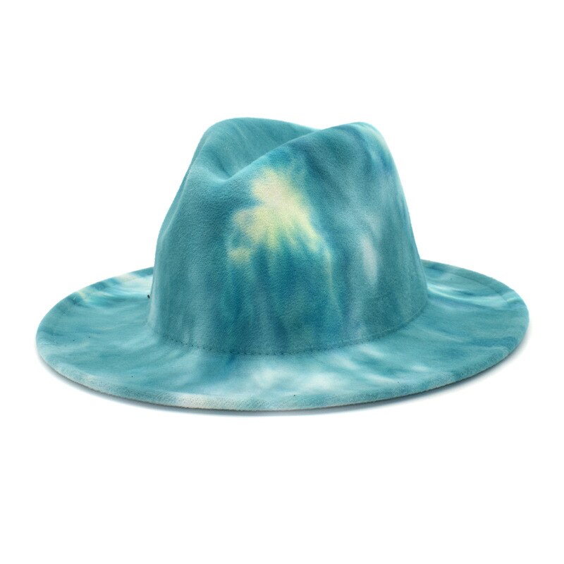 Gianni II (Tie-Dye) Turquoise & White